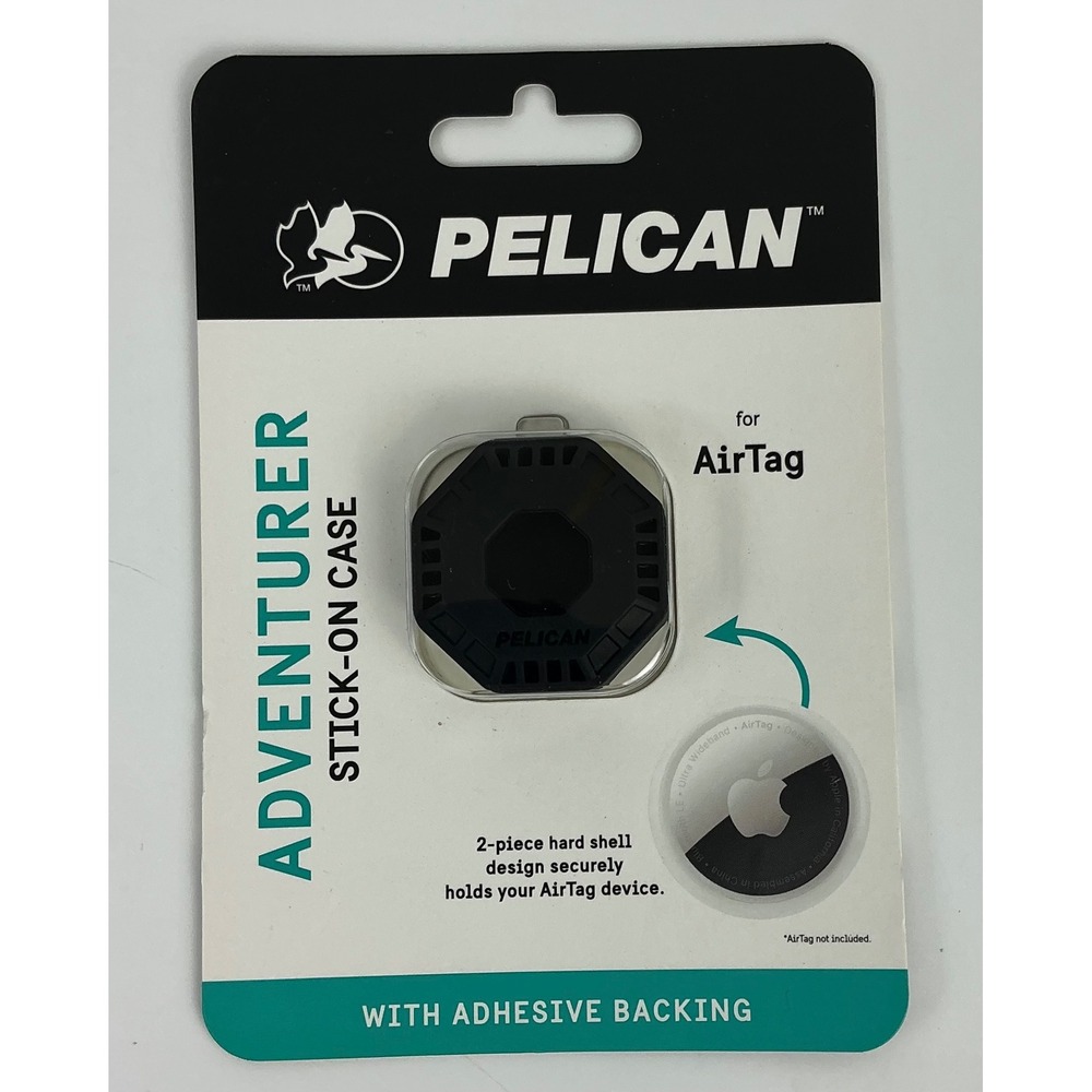 Pelican‎ Adventurer AirTag Case Stick-On Heavy Duty Protective Shell